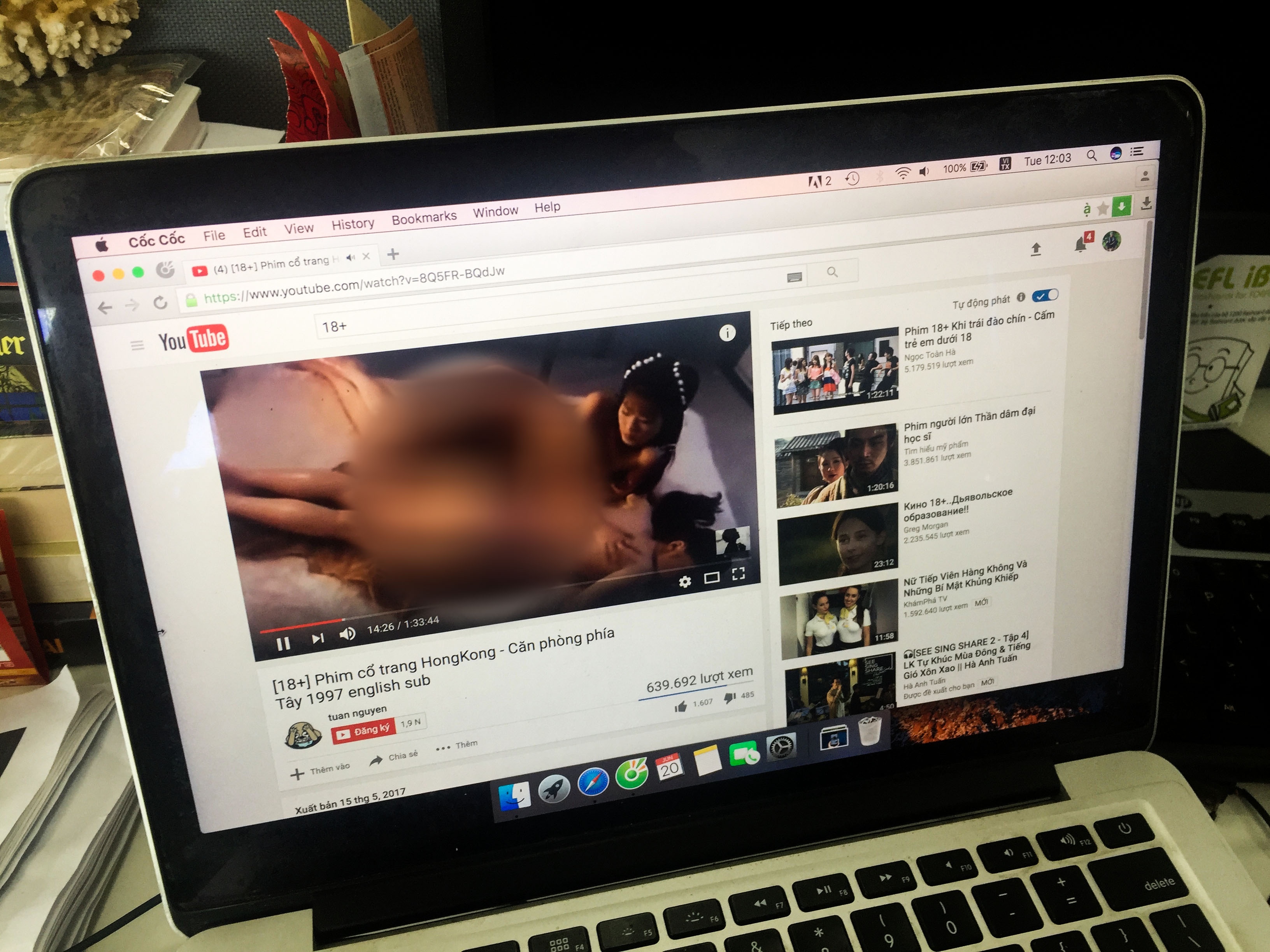YouTube Viet Nam tran ngap video 18+, nghi bi loi bo loc hinh anh