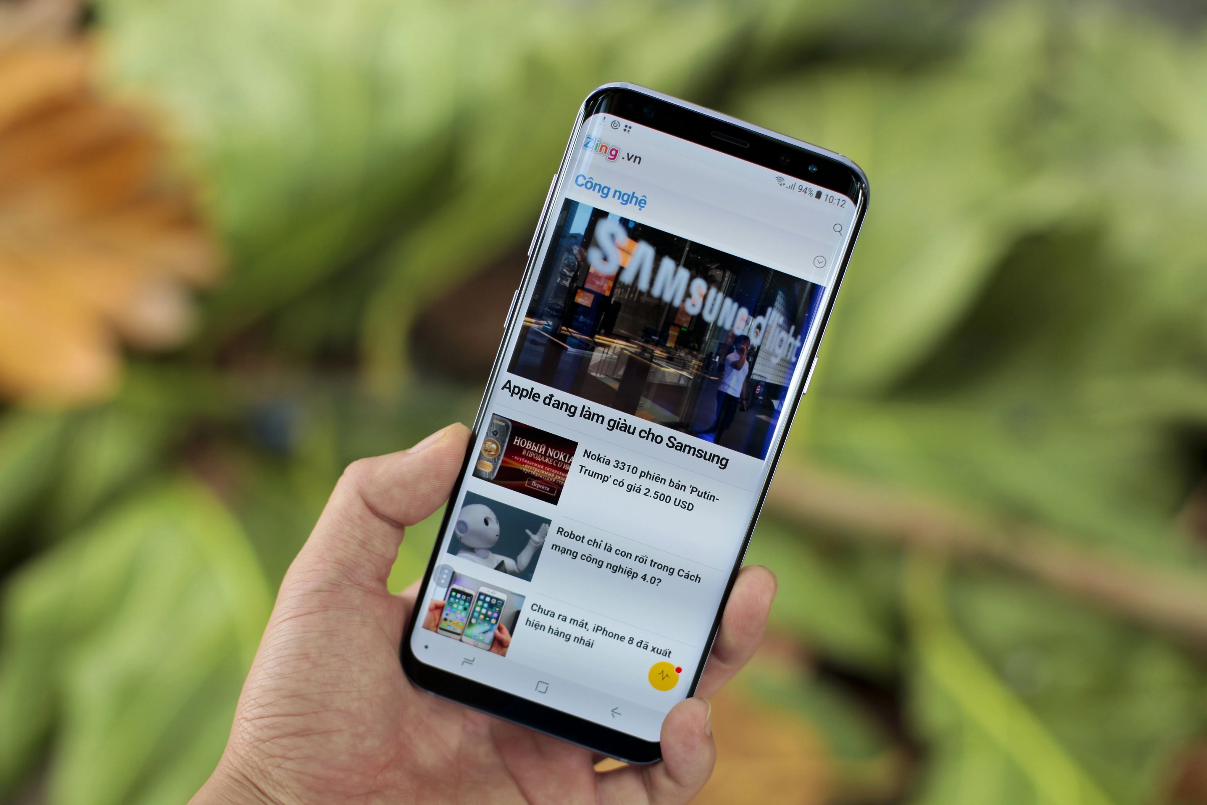 Samsung Galaxy S8+ Orchid Gray anh 12