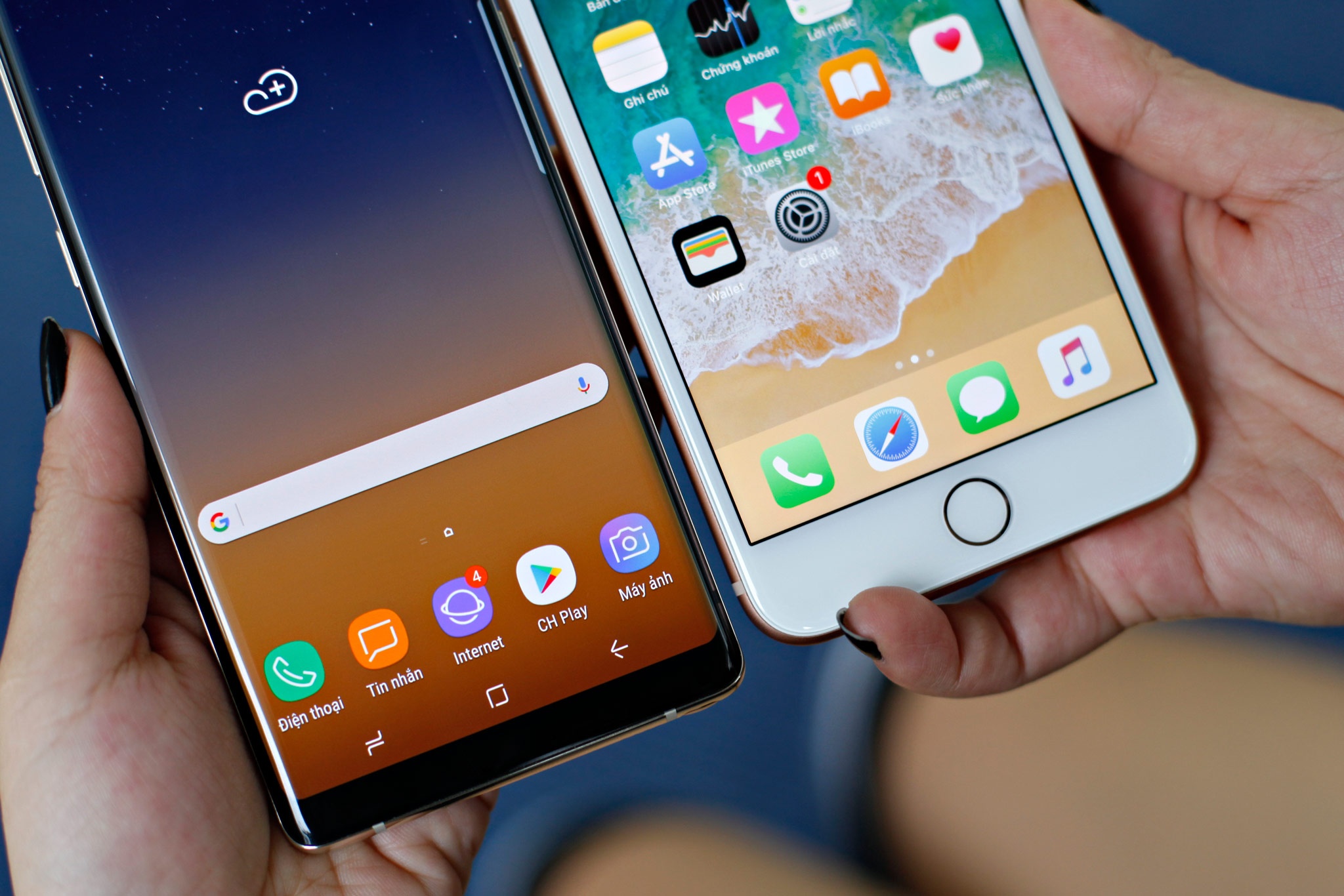 Samsung Galaxy Note 8 voi iPhone 8 anh 10