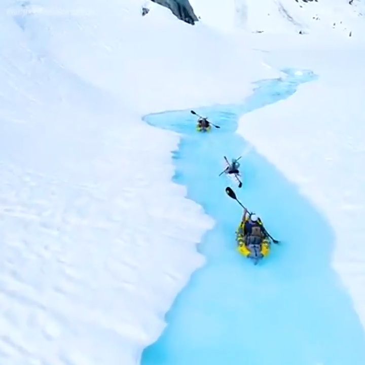 Cheo thuyen Kayak tren song bang Petermann hinh anh