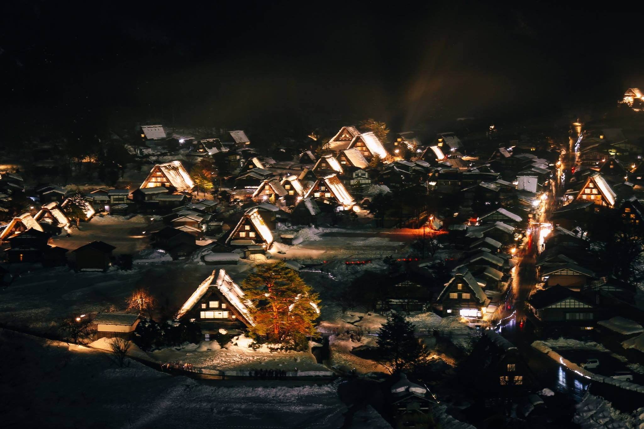 Làng cổ Shirakawago Nhật Bản ảnh 5 Lang co Shirakawago Nhat Ban anh 5