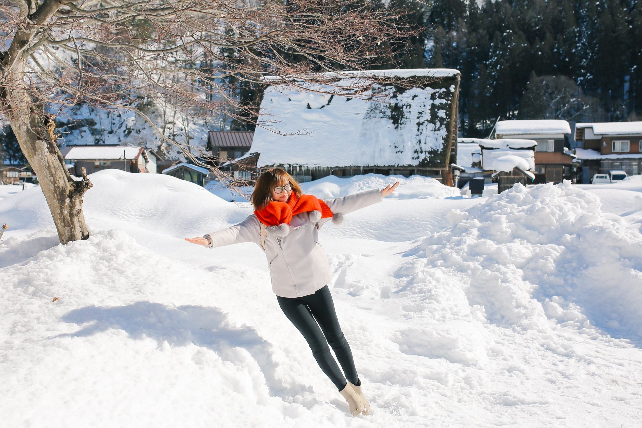 Làng cổ Shirakawago Nhật Bản ảnh 12 Lang co Shirakawago Nhat Ban anh 12