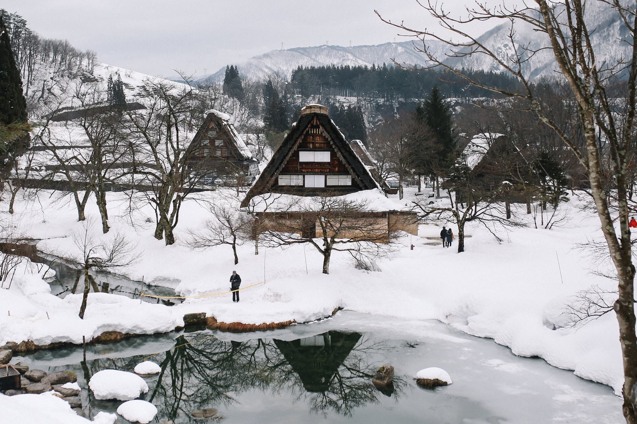 Làng cổ Shirakawago Nhật Bản ảnh 2 Lang co Shirakawago Nhat Ban anh 2