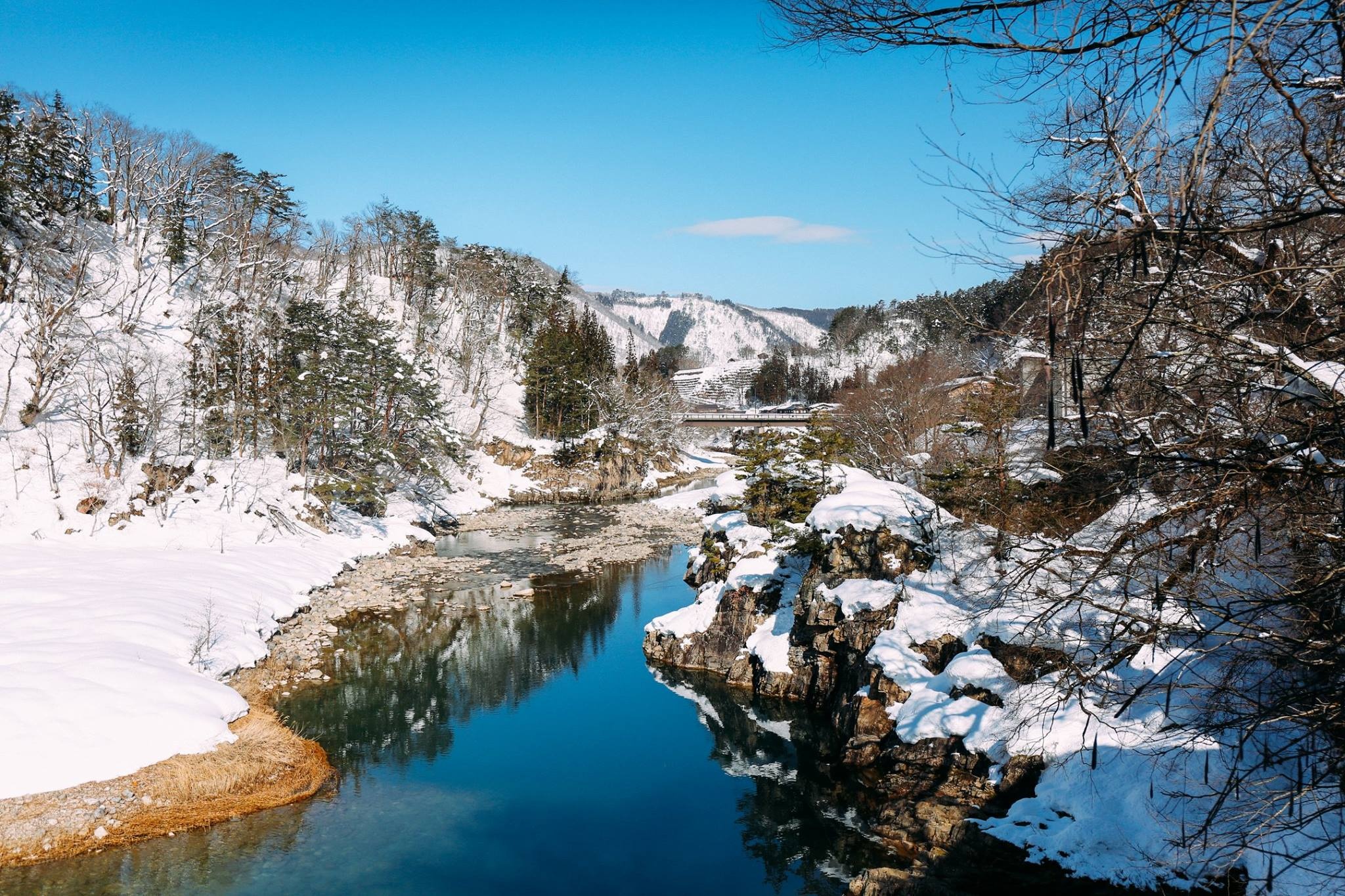 Làng cổ Shirakawago Nhật Bản ảnh 9 Lang co Shirakawago Nhat Ban anh 9