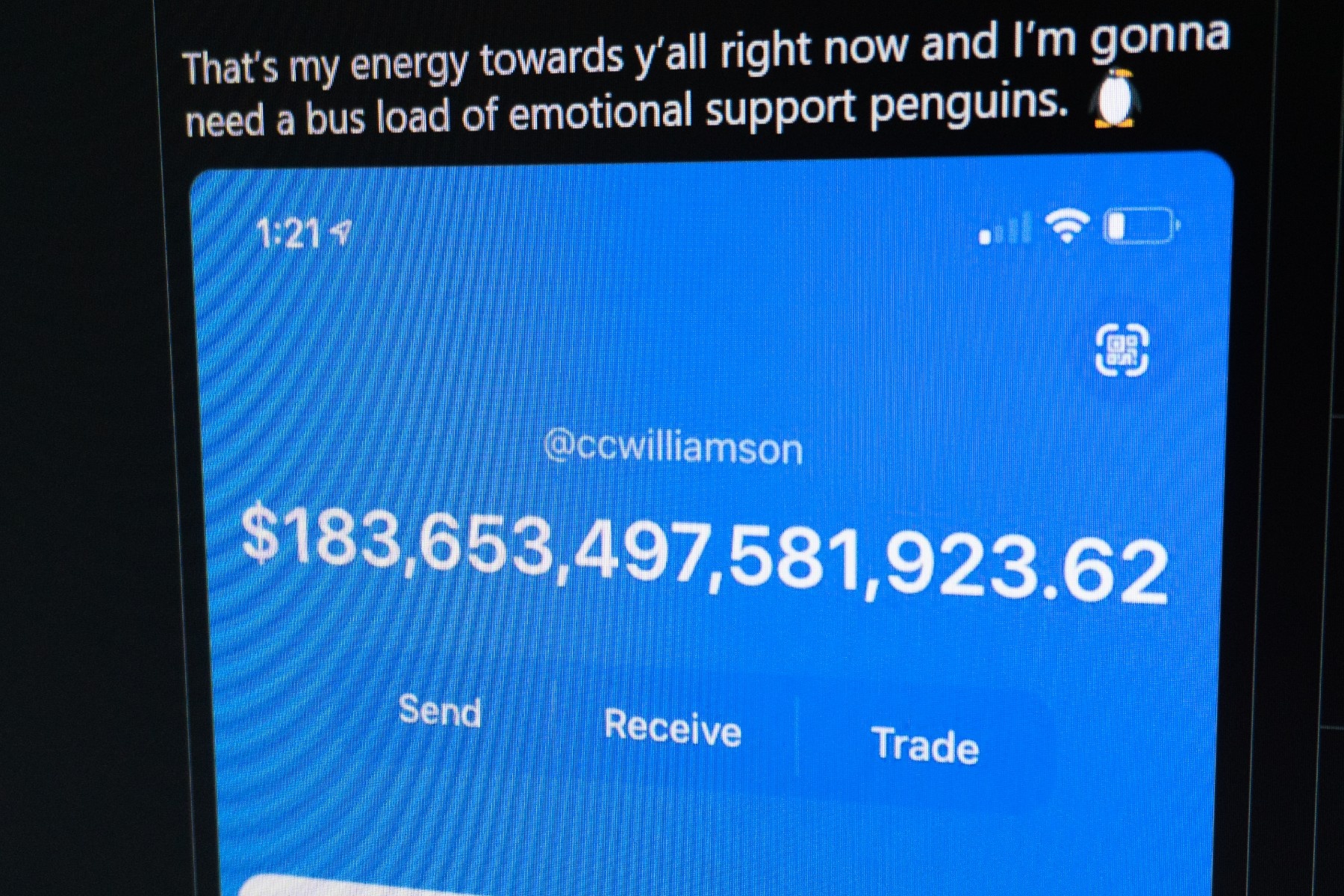 Vi coin cua sinh vien My hien 183.653 ty USD, Coinbase chua khac phuc hinh anh