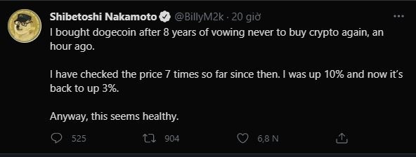 Cha de Dogecoin mua tien ma hoa meme trong luc thi truong dang rot gia anh 1