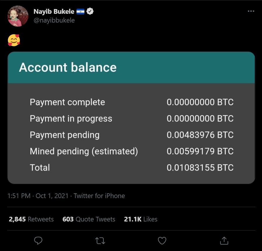 El Salvador bat dau khai thac Bitcoin bang nui lua anh 1