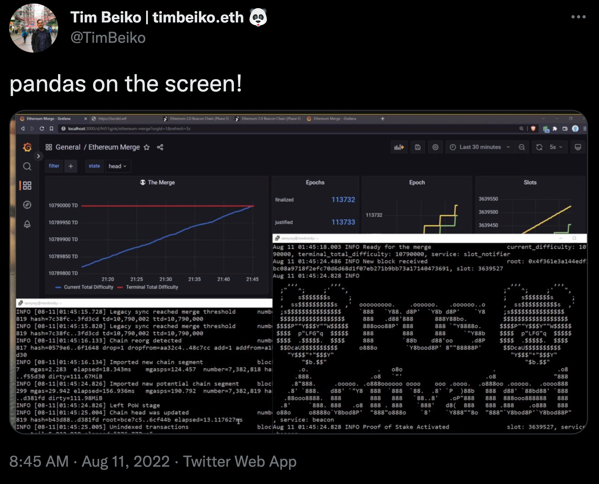 Ethereum da thu nghiem thanh cong anh 1