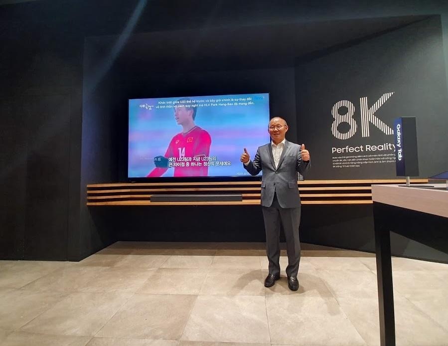 samsung,  TV QLED 8K,  Park Hang-seo anh 2