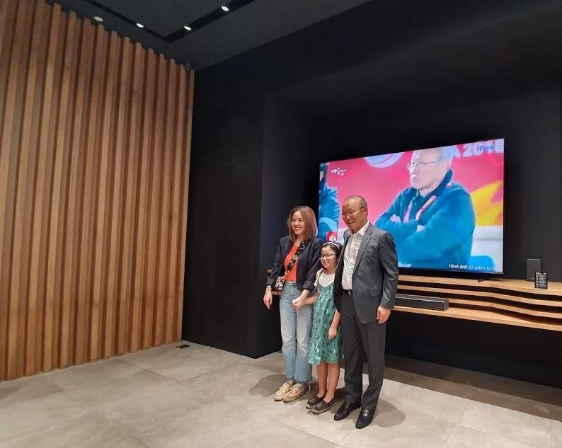 samsung,  TV QLED 8K,  Park Hang-seo anh 4