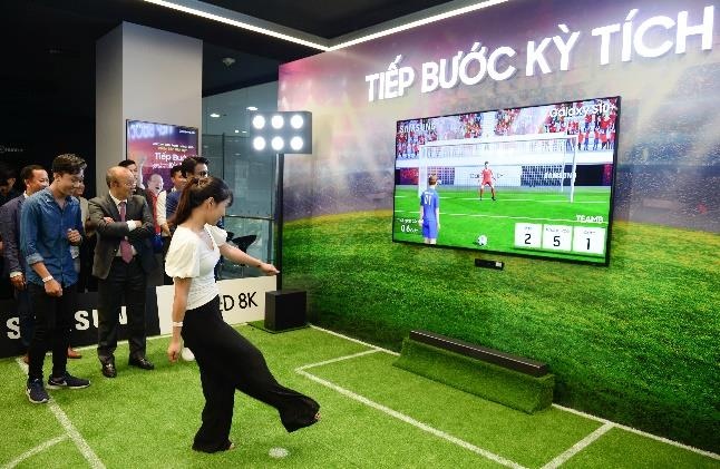 samsung,  TV QLED 8K,  Park Hang-seo anh 8