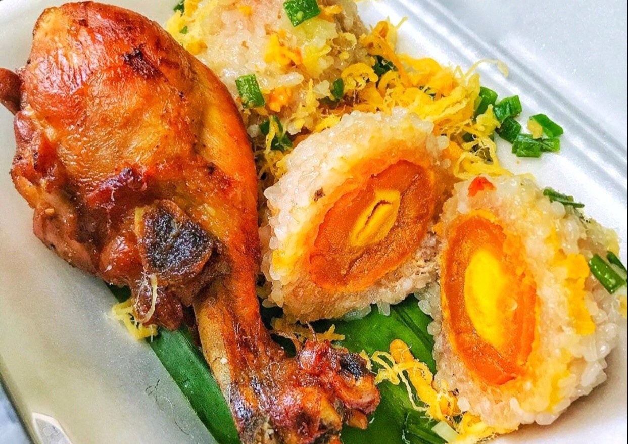 Xoi vien boc trung muoi va 3 loai xoi ngon doi vi cho bua sang hinh anh