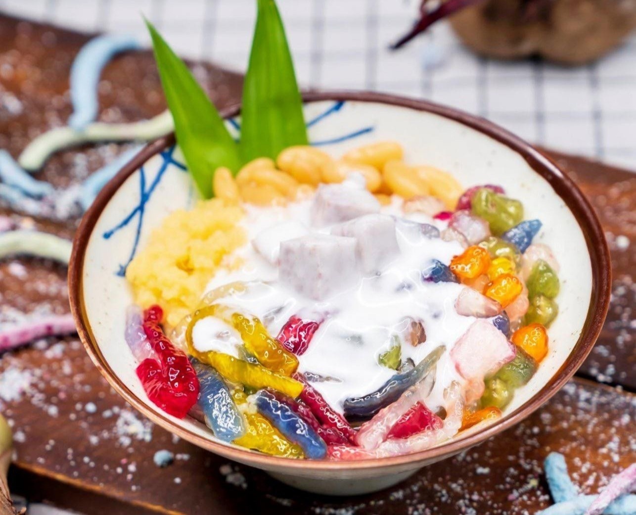 Che banh lot tran chau va 3 mon giai nhiet ship tan noi o TP.HCM hinh anh