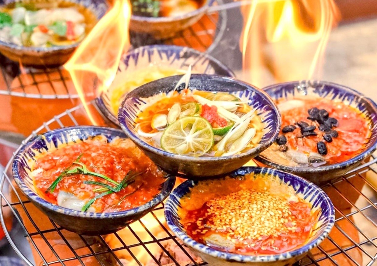 Hau 24 vi va loat mon hai san hut khach o TP.HCM hinh anh