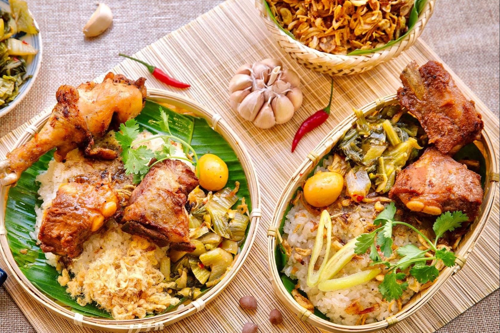 Xoi suon va loat mon an dem hut khach tai TP.HCM hinh anh