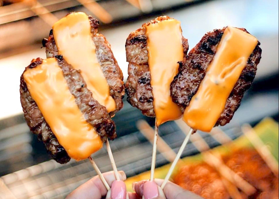 Thuong thuc am thuc da quoc gia o cho Ho Thi Ky hinh anh