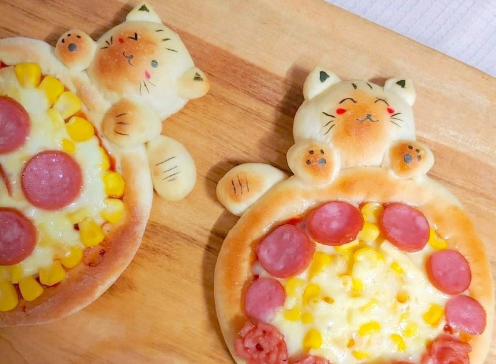 Mon pizza banh bao cua co gai Viet o Han Quoc hinh anh