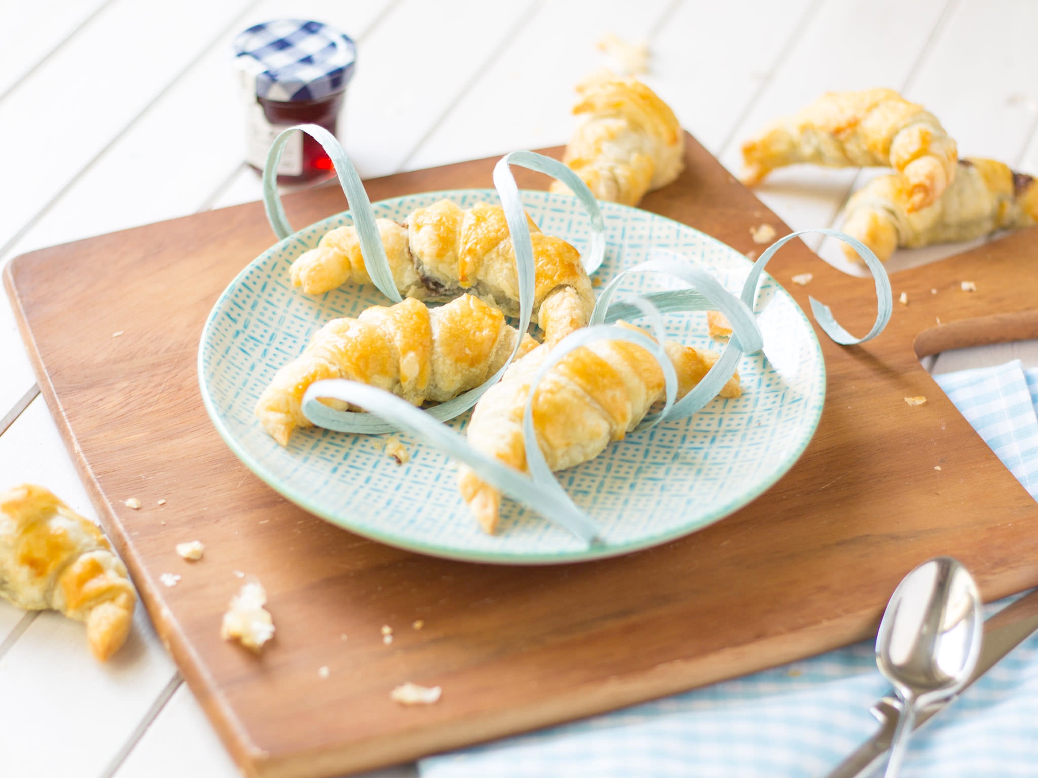 Cach lam banh sung bo nhanh cho bua sang hinh anh