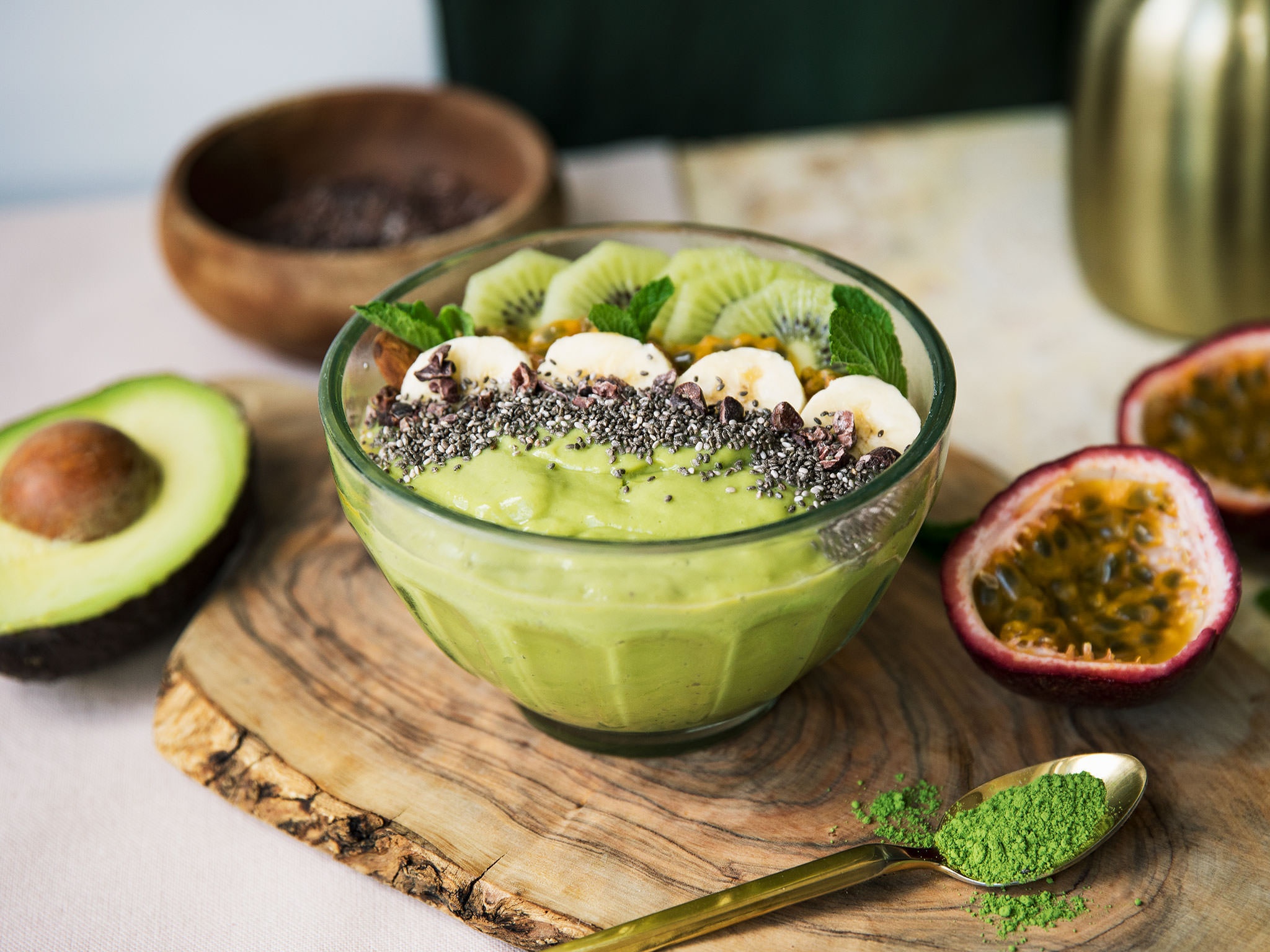 Cong thuc lam smoothie bowl chi 10 phut hinh anh