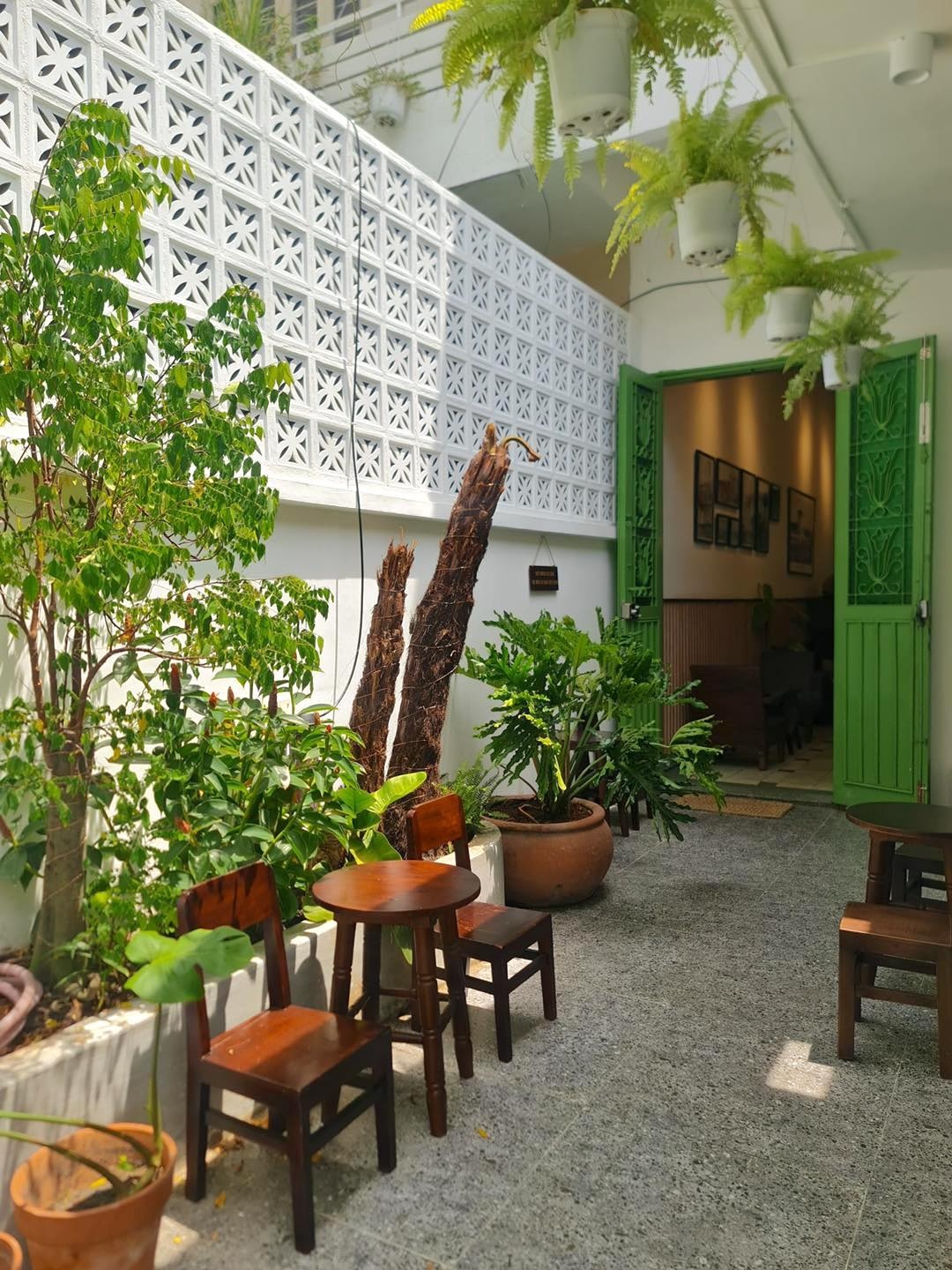 Tiem ca phe xanh o TP.HCM anh 1