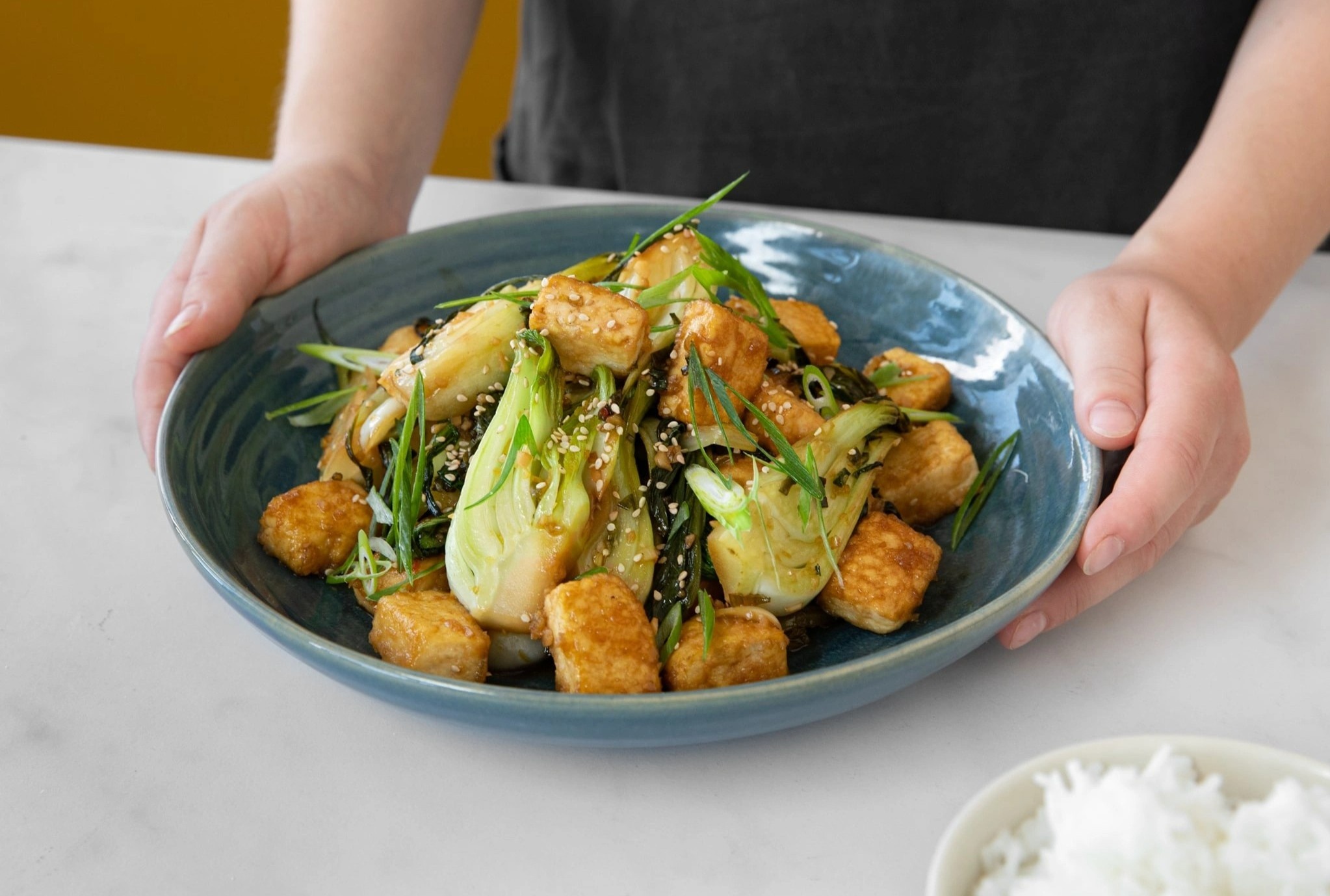 Mon cai ngot va dau hu chien gion cho mua Vu Lan hinh anh