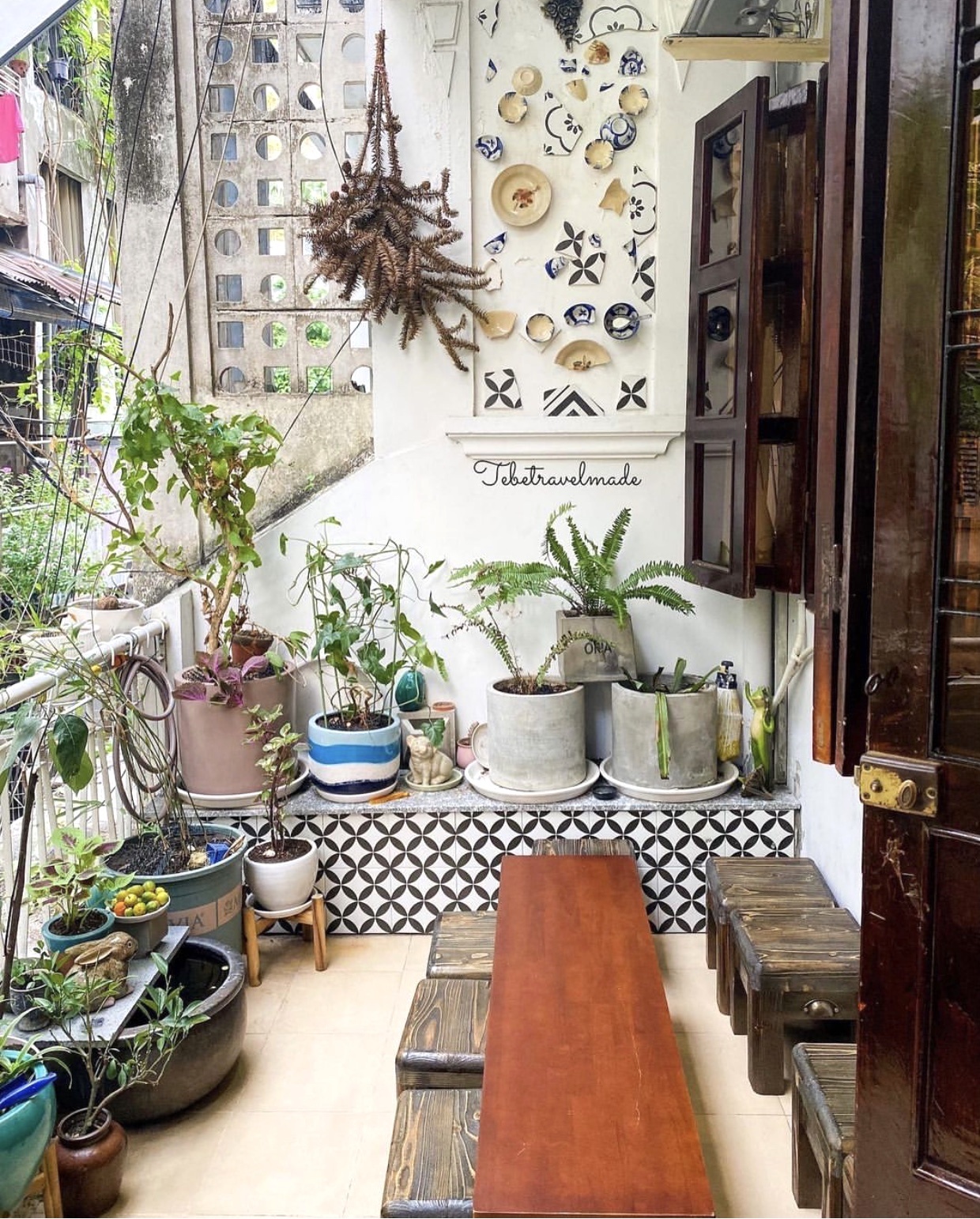 Quán cà phê phong cách Hà Nội ở TP.HCM ảnh 1 Quan ca phe phong cach Ha Noi o TP.HCM anh 1