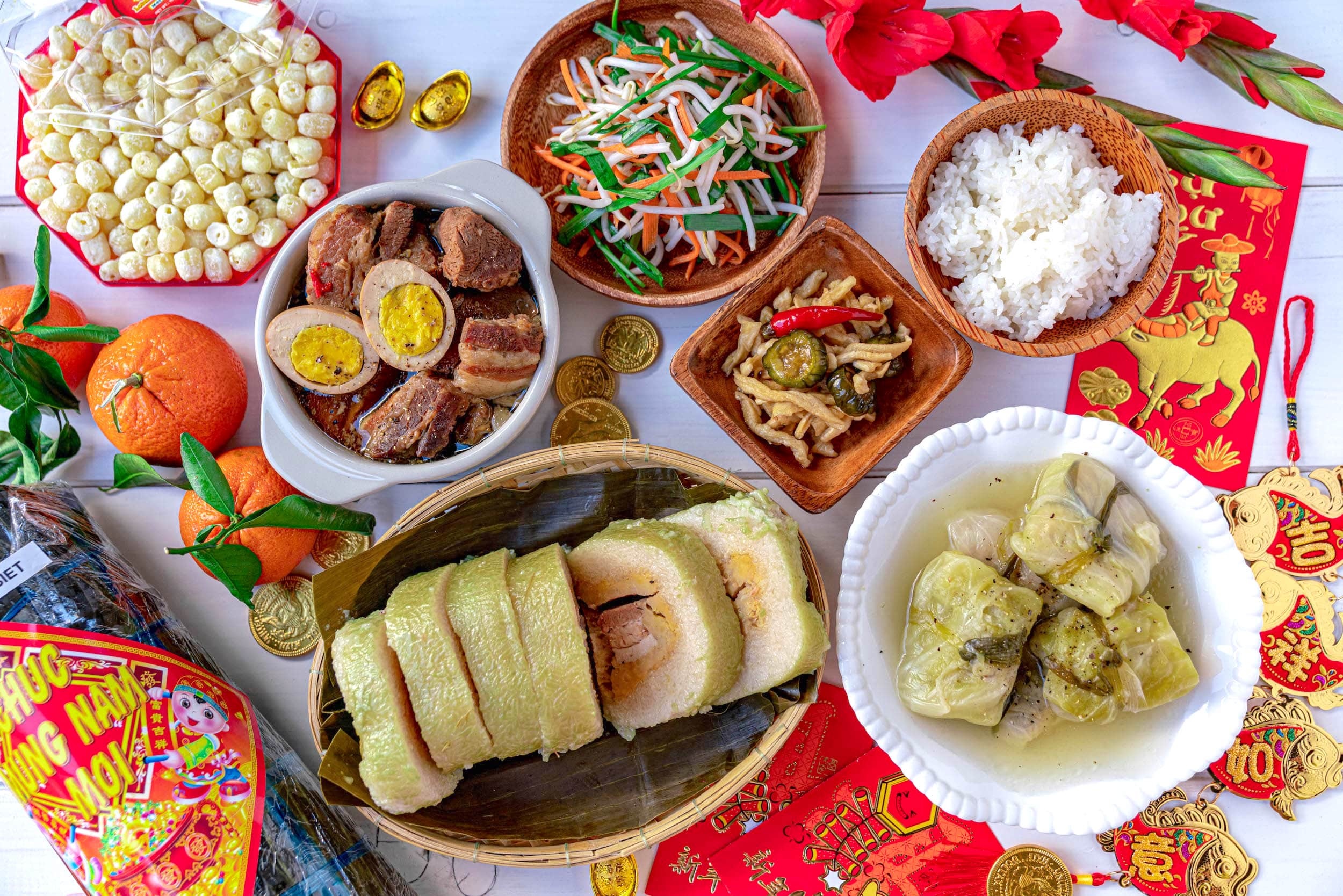 Y nghia cac mon an khong the thieu ngay Tet hinh anh