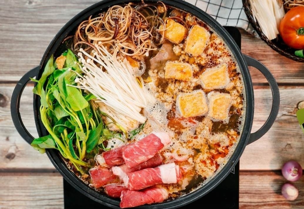 7 mon lau hap dan, giai ngan ngay Tet hinh anh