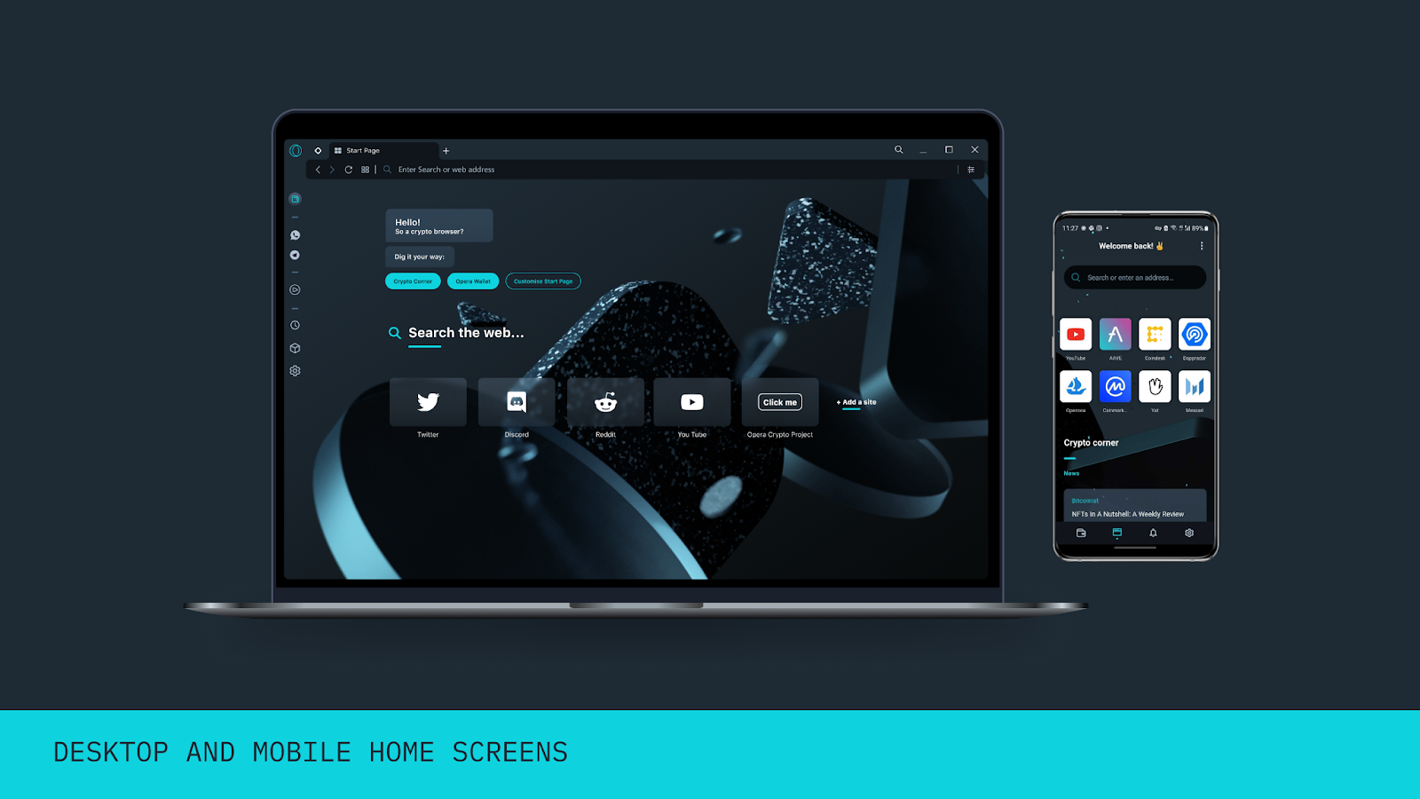 blockchain,  web3,  bitcoin,  nft,  opera,  tien ma hoa anh 1