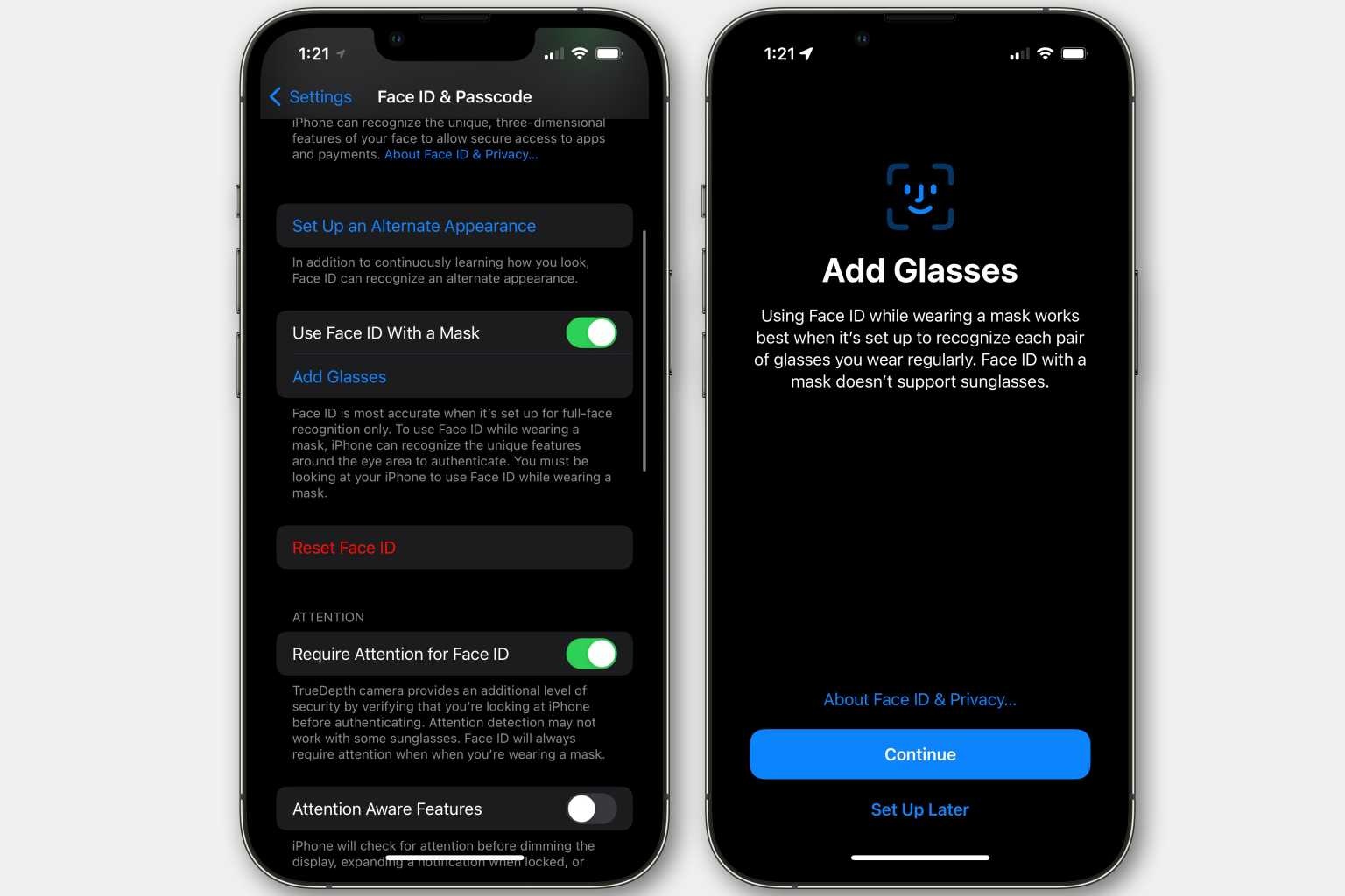 Face ID,  Touch ID,  password,  mat khau,  iOS 15.4,  Apple,  iOS anh 2