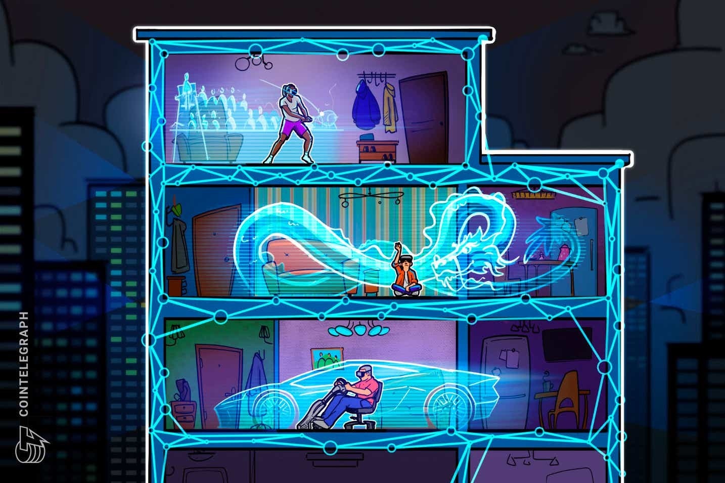 metaverse,  vu tru ao,  tien ma hoa,  NFT anh 1