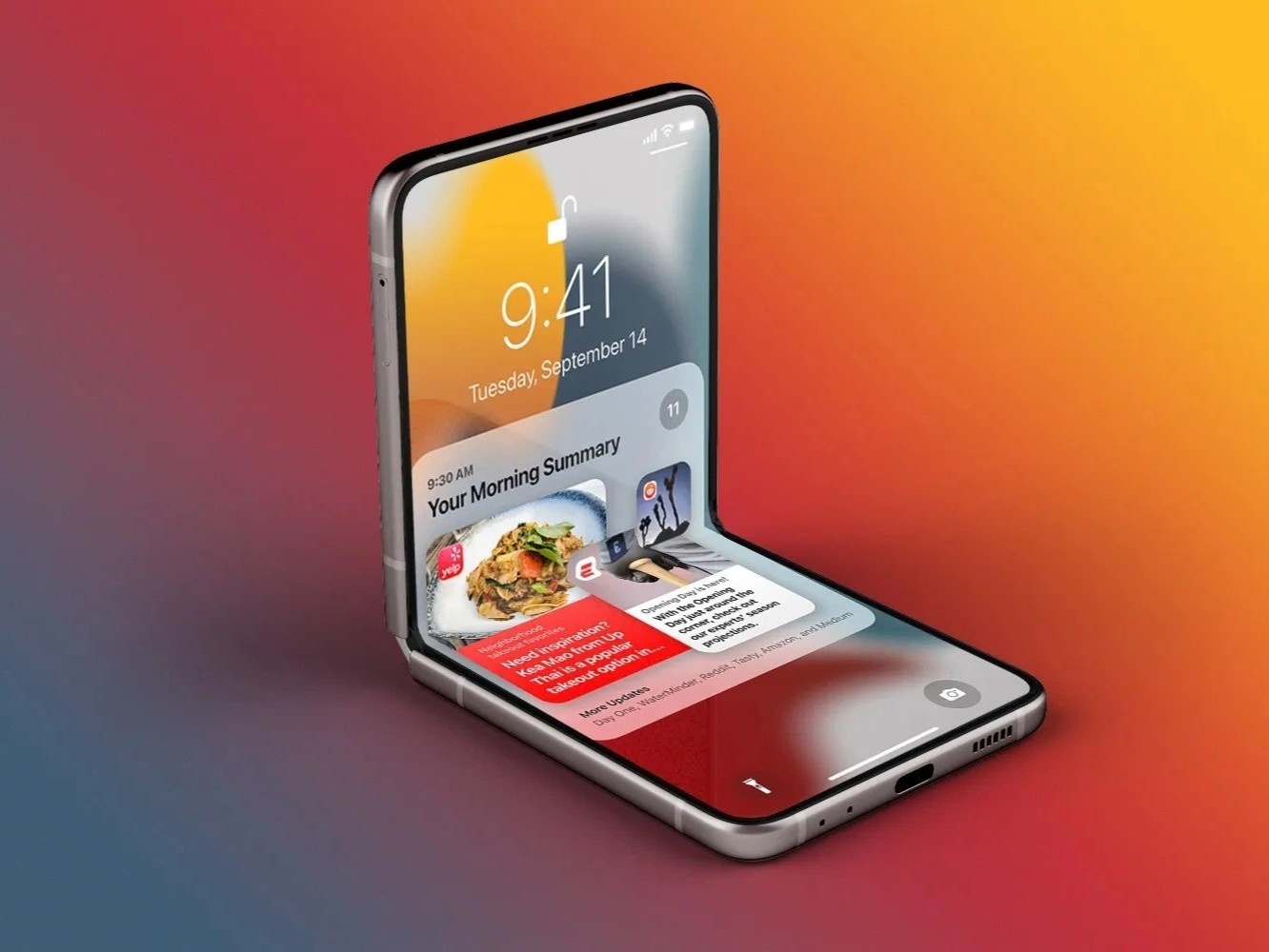 Apple dang thu nghiem iPhone gap hinh anh