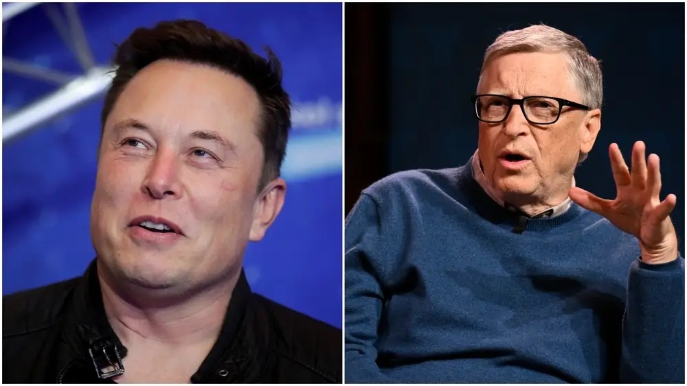 Elon Musk gay su voi Bill Gates anh 1
