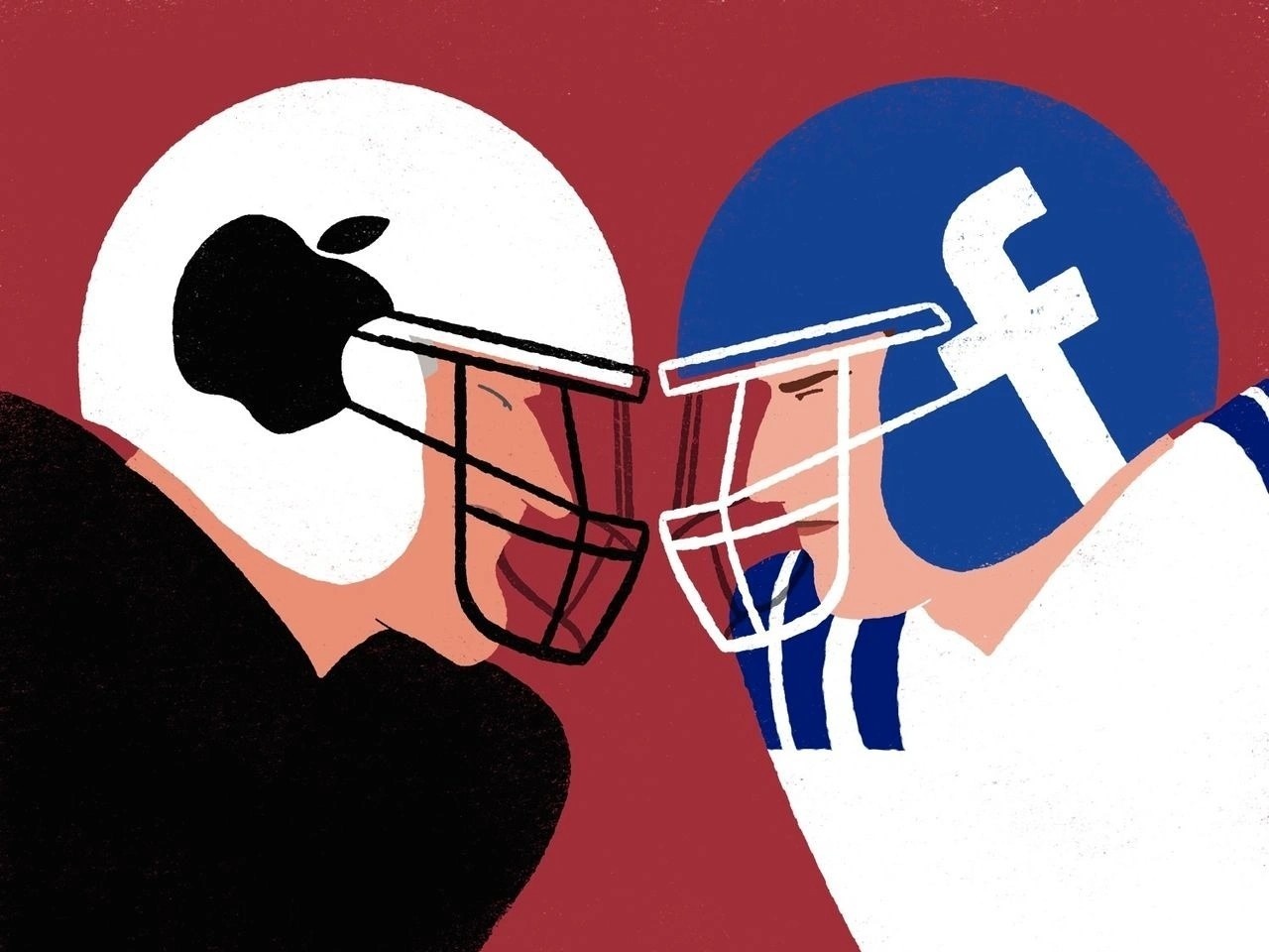 Apple muon an chia doanh thu quang cao voi Facebook hinh anh