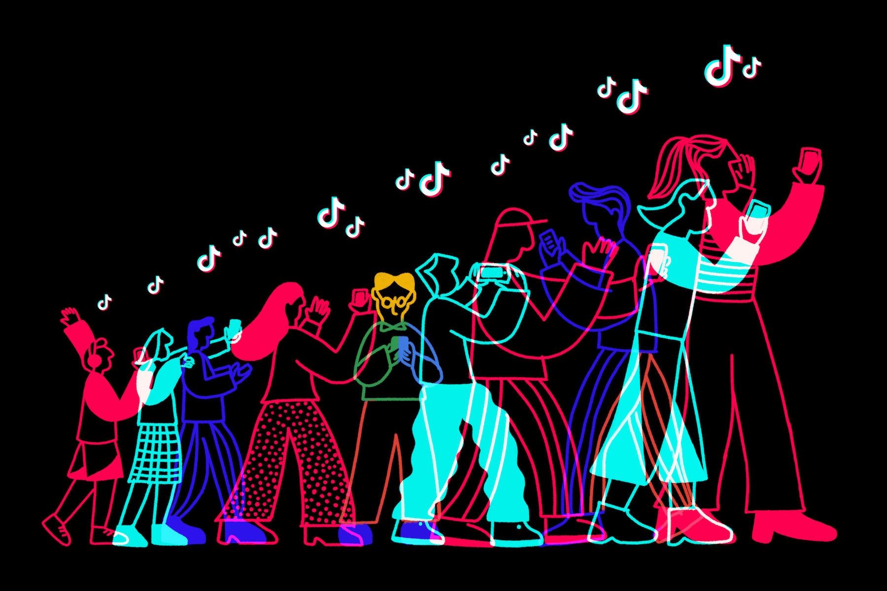 TikTok chay mau nhan su hinh anh