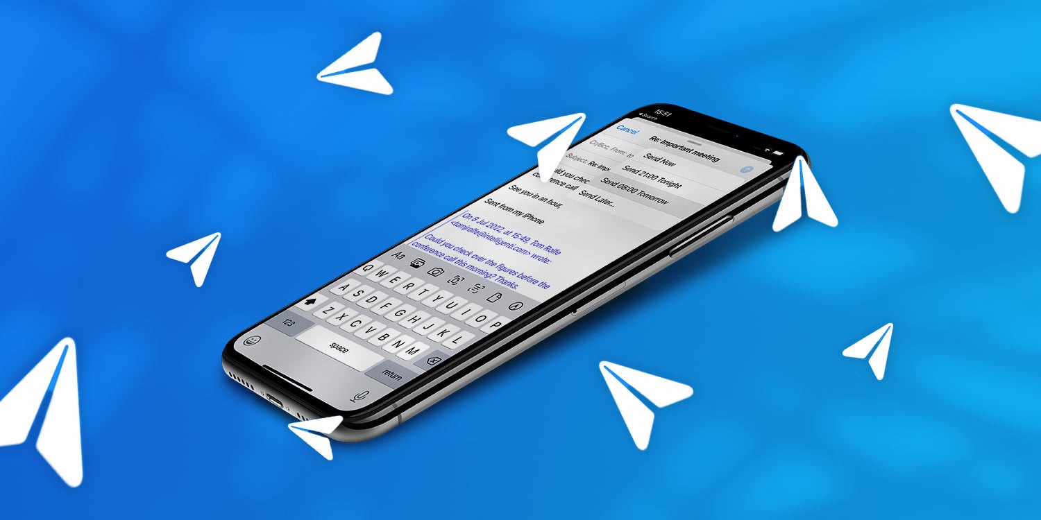 Cach thu hoi email da gui tren iPhone hinh anh