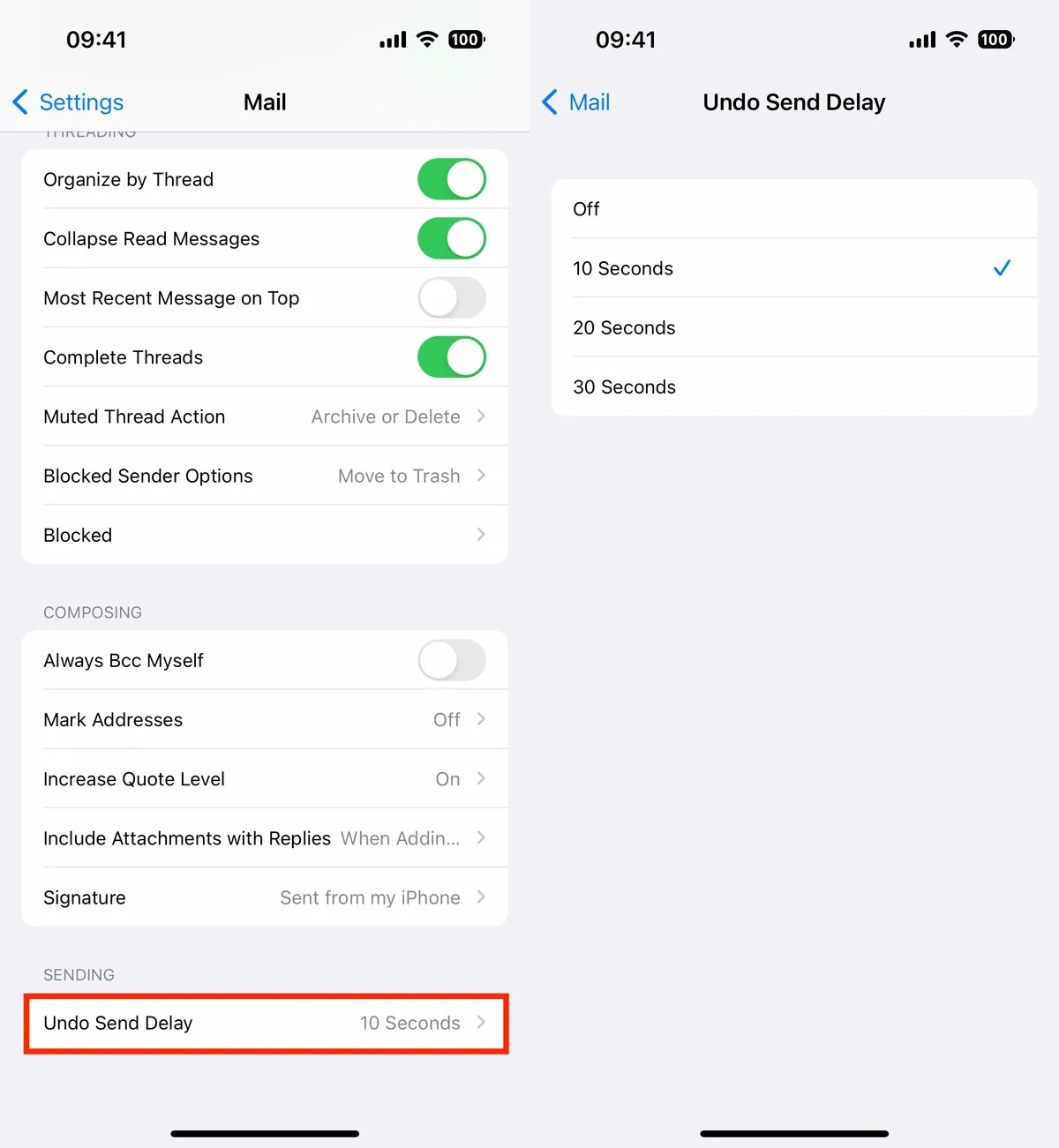 Thu hoi email iOS 16 anh 2