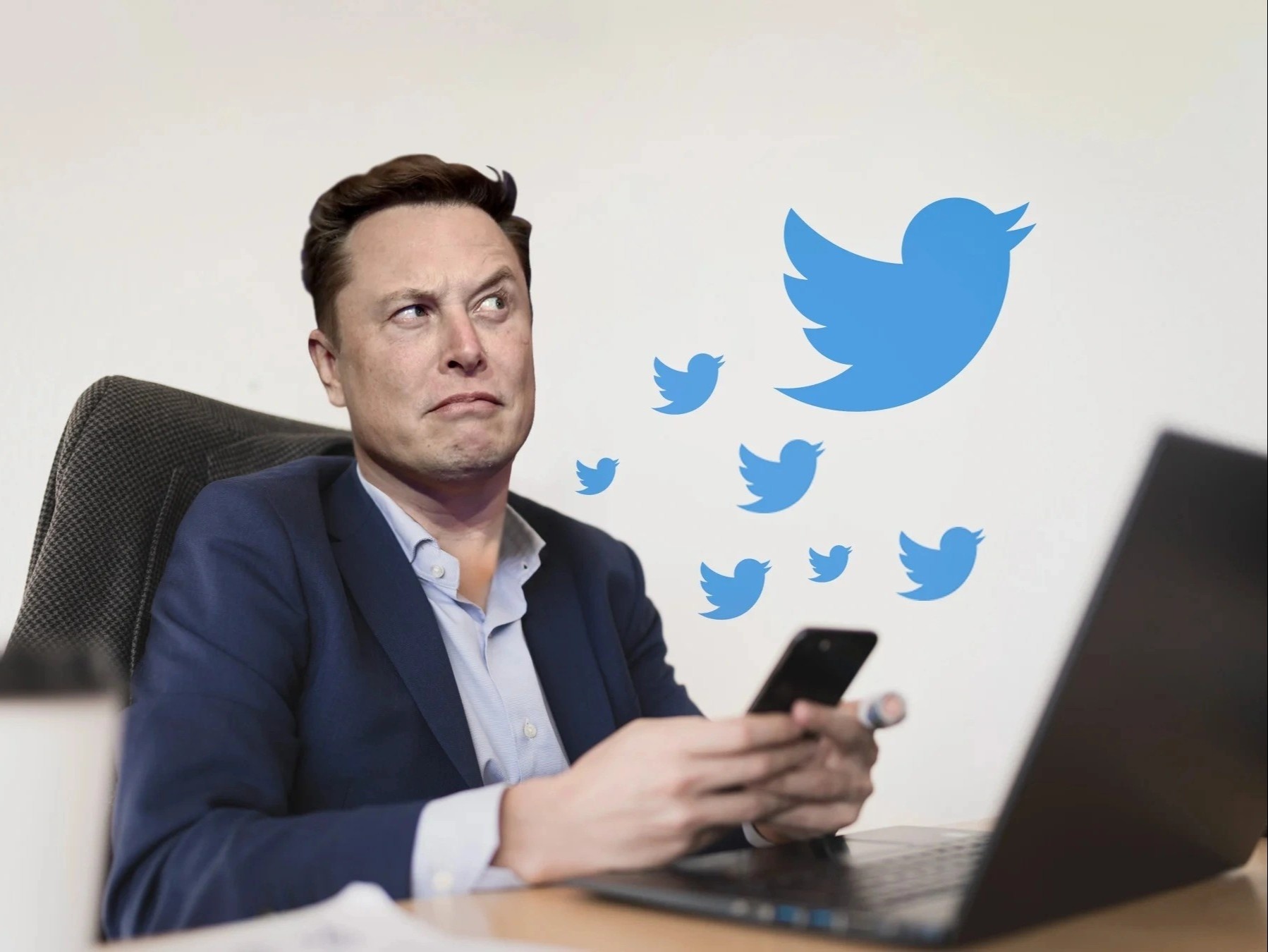 Elon Musk muon thu phi toan bo nguoi dung Twitter hinh anh