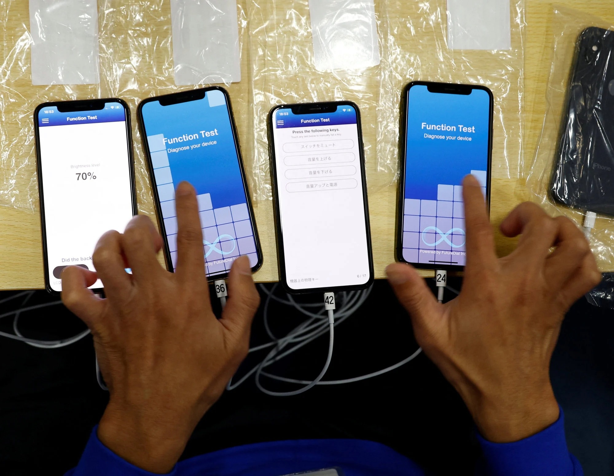 iPhone cu len ngoi anh 2