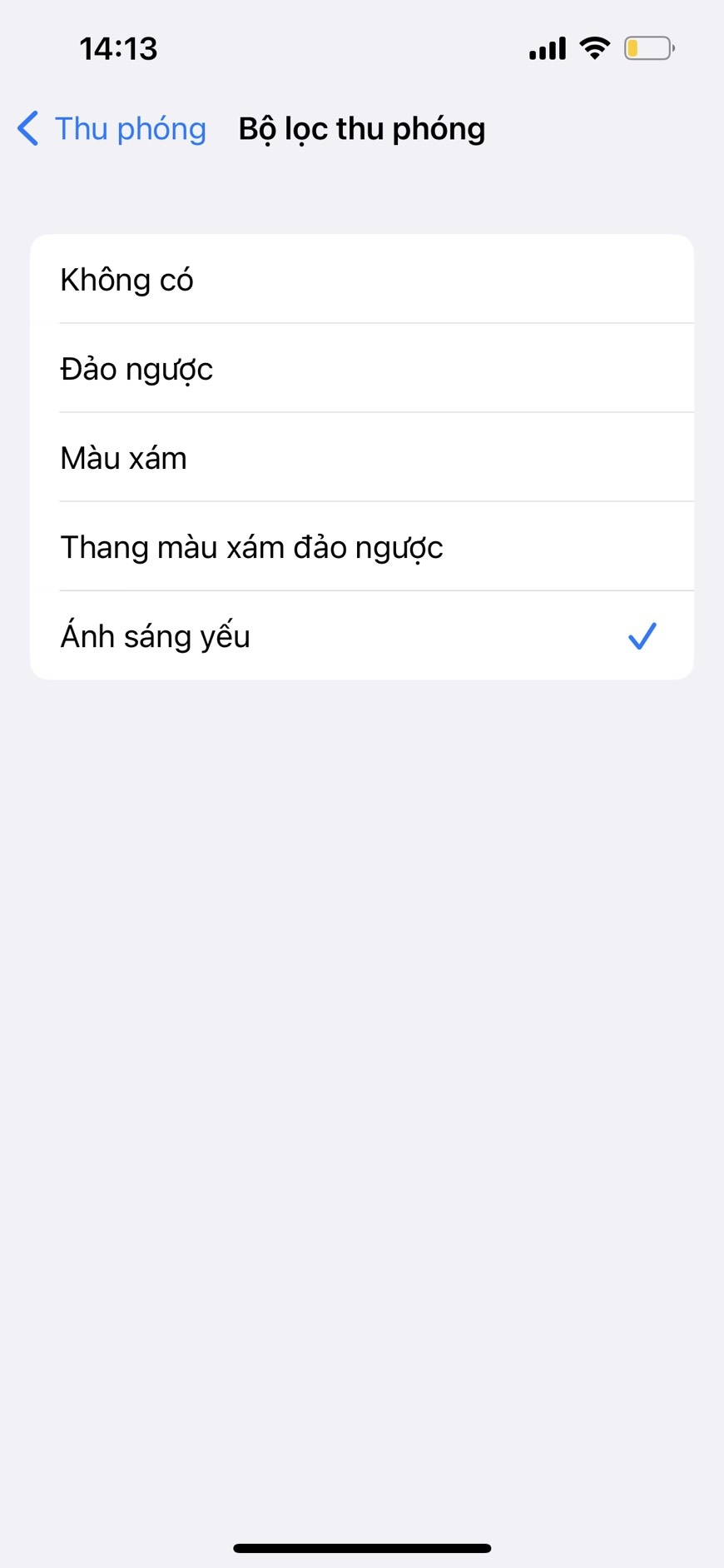 Giam do sang iPhone anh 6