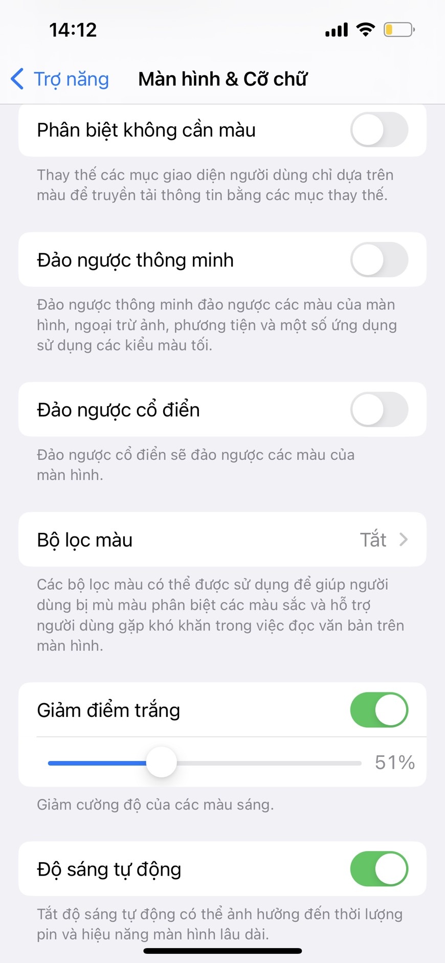 Giam do sang iPhone anh 4