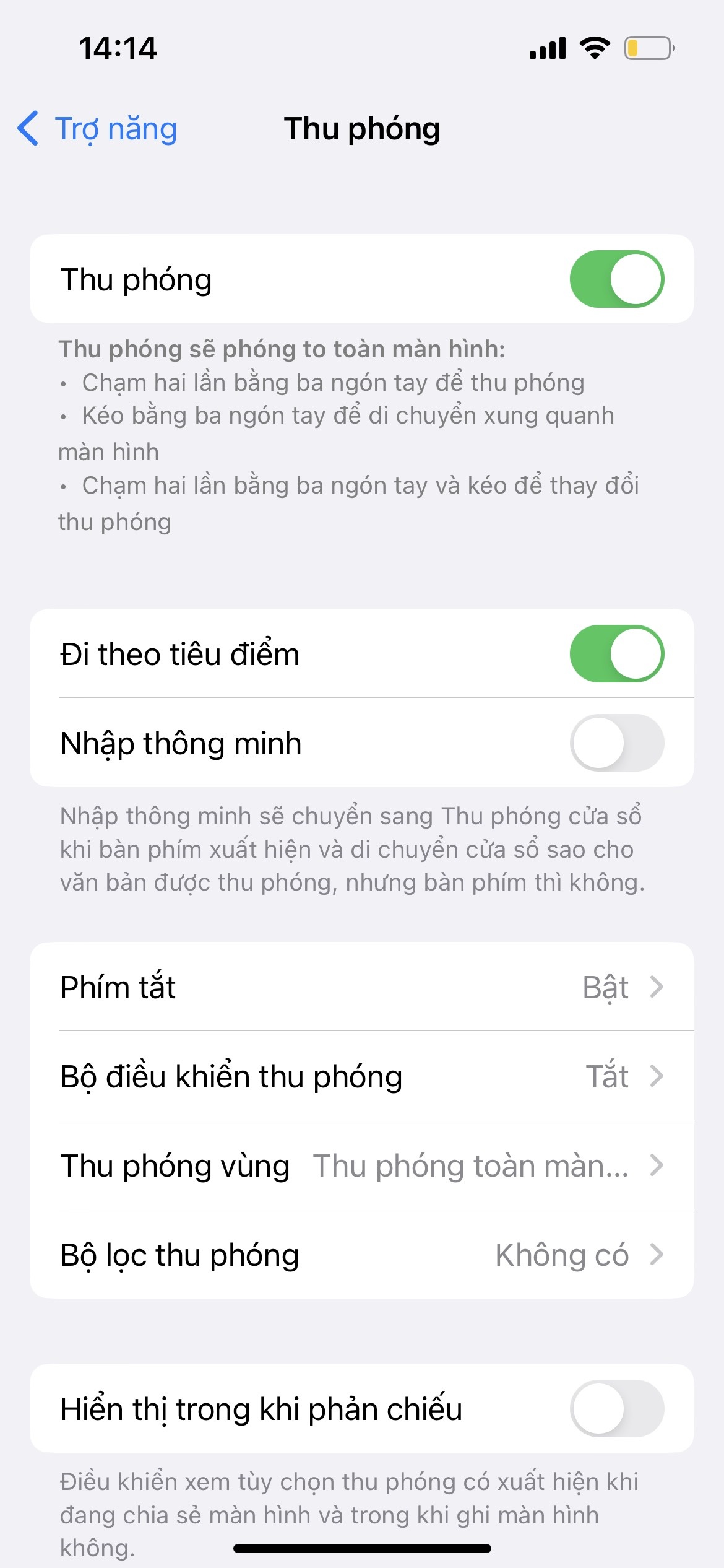 Giam do sang iPhone anh 5