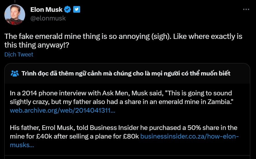 Elon Musk ‘ngam thia vang’ anh 1