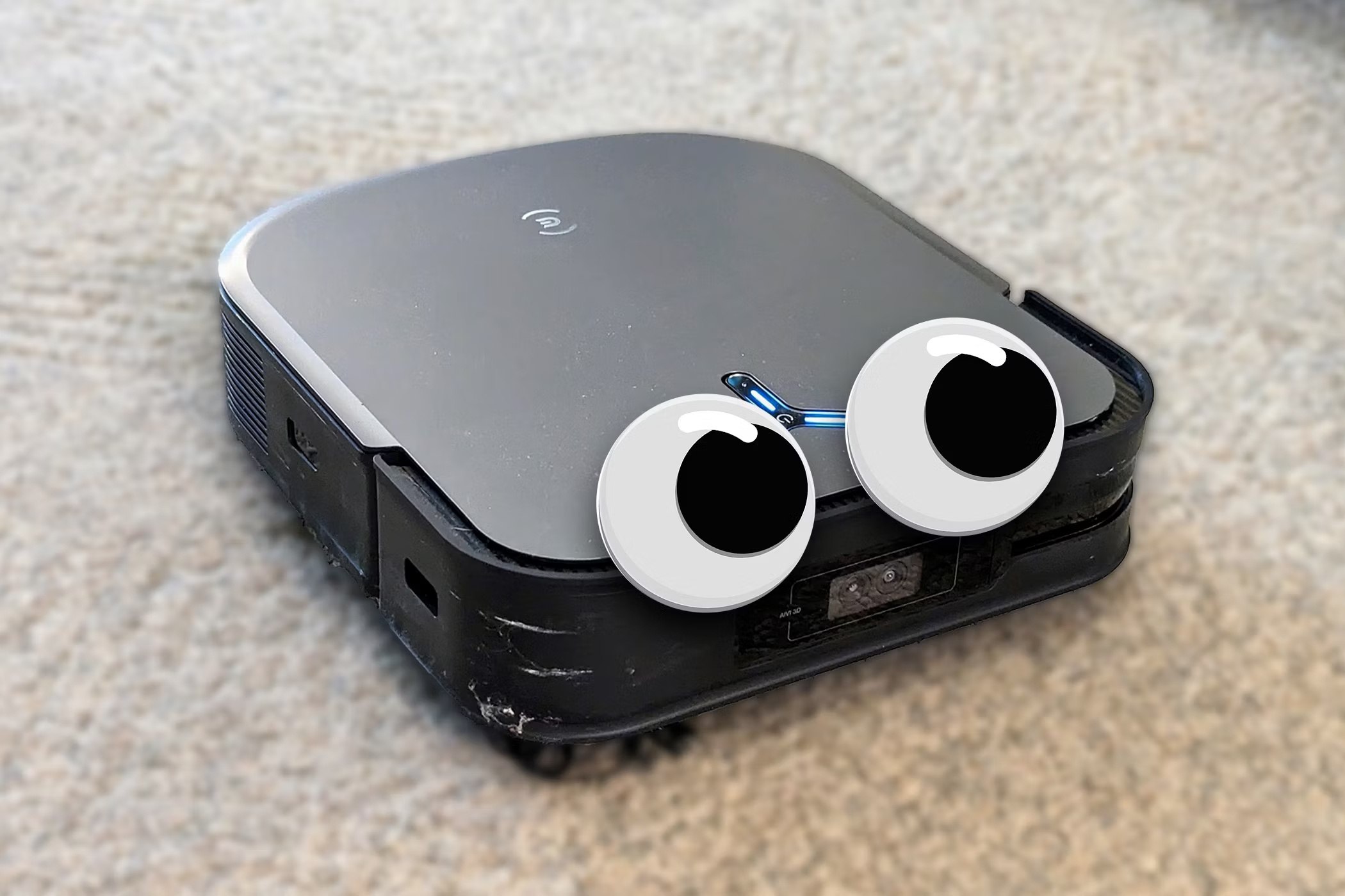 Robot hut bui co the bi hack de nhin len trong nha hinh anh