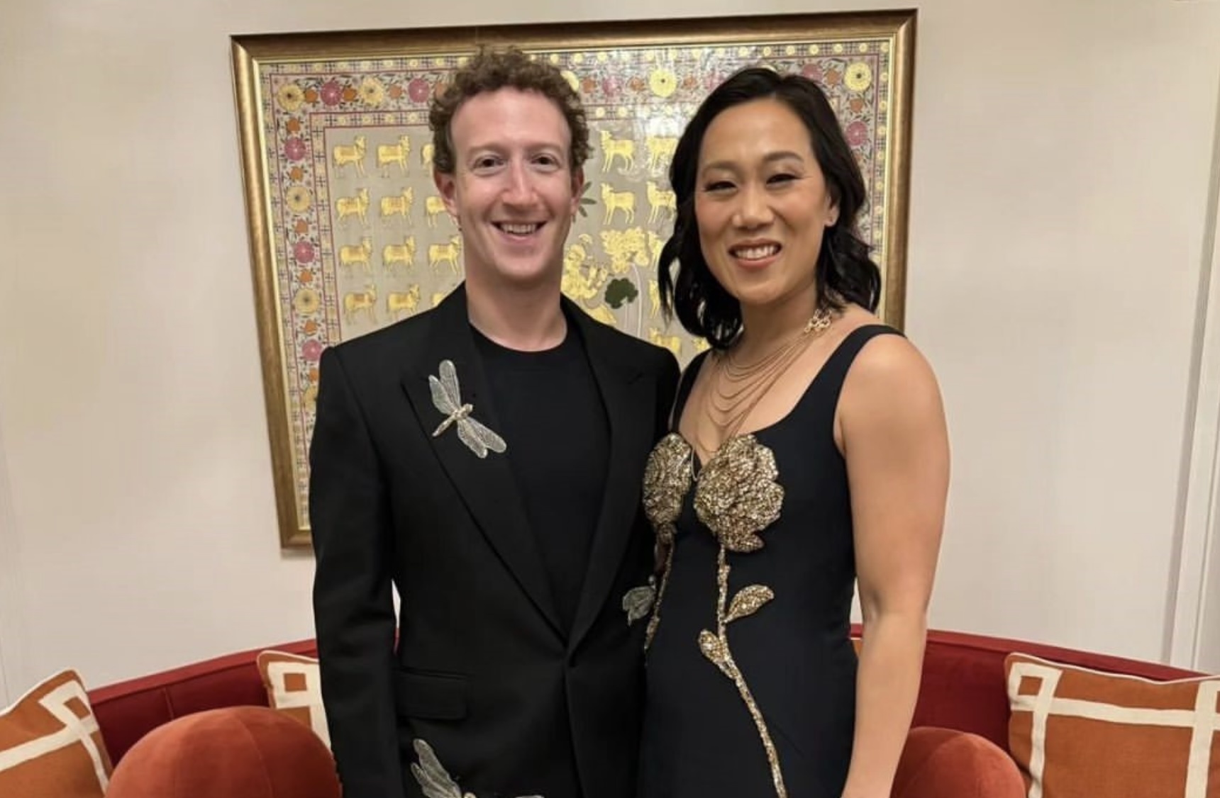 Mark Zuckerberg xuat hien tai sieu dam cuoi lon nhat nam 2024 hinh anh