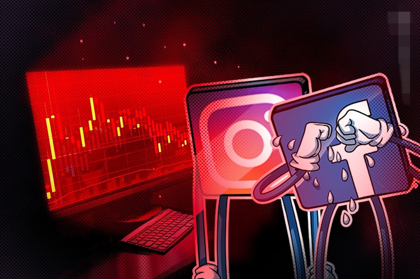 Meta thiet hai doanh thu bao nhieu khi Facebook sap toan cau? hinh anh