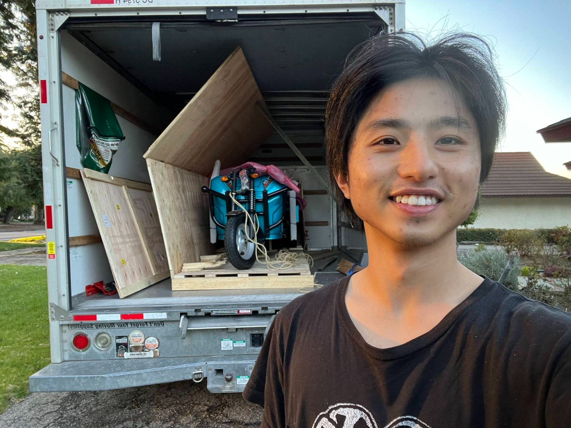 Xe ba gac dien My anh 3