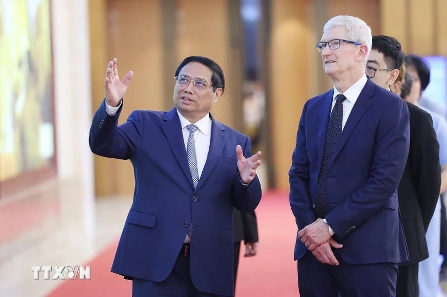 Thu tuong tiep Tim Cook anh 6