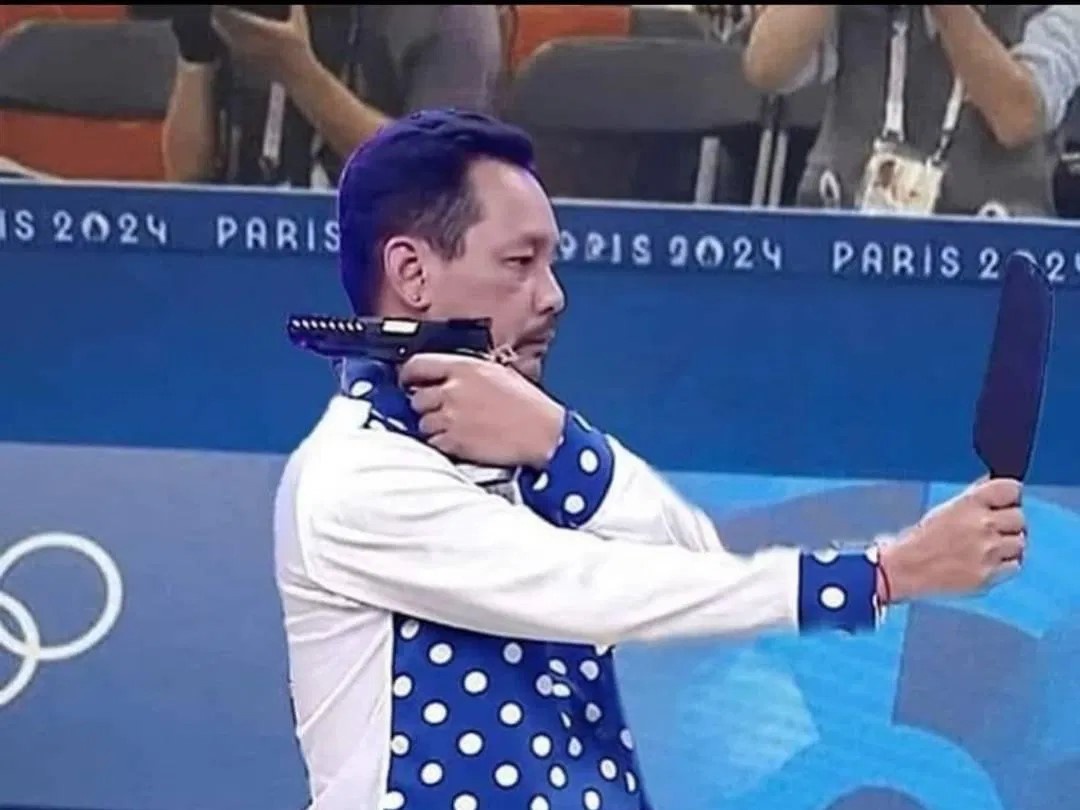 Su that ve buc anh 'xa thu ban qua guong' tai Olympic 2024 hinh anh