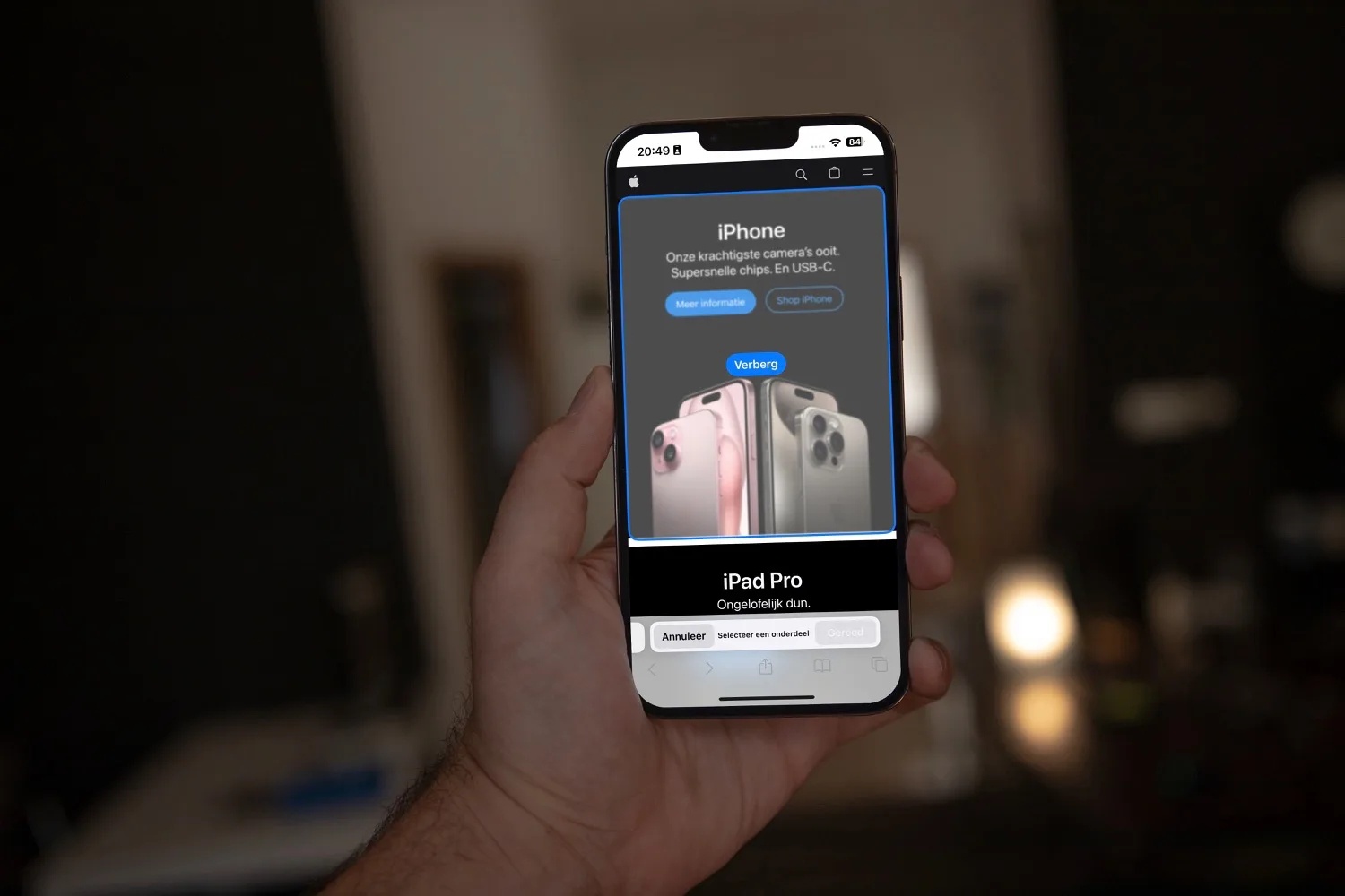 Cach chan quang cao la tren iPhone hinh anh